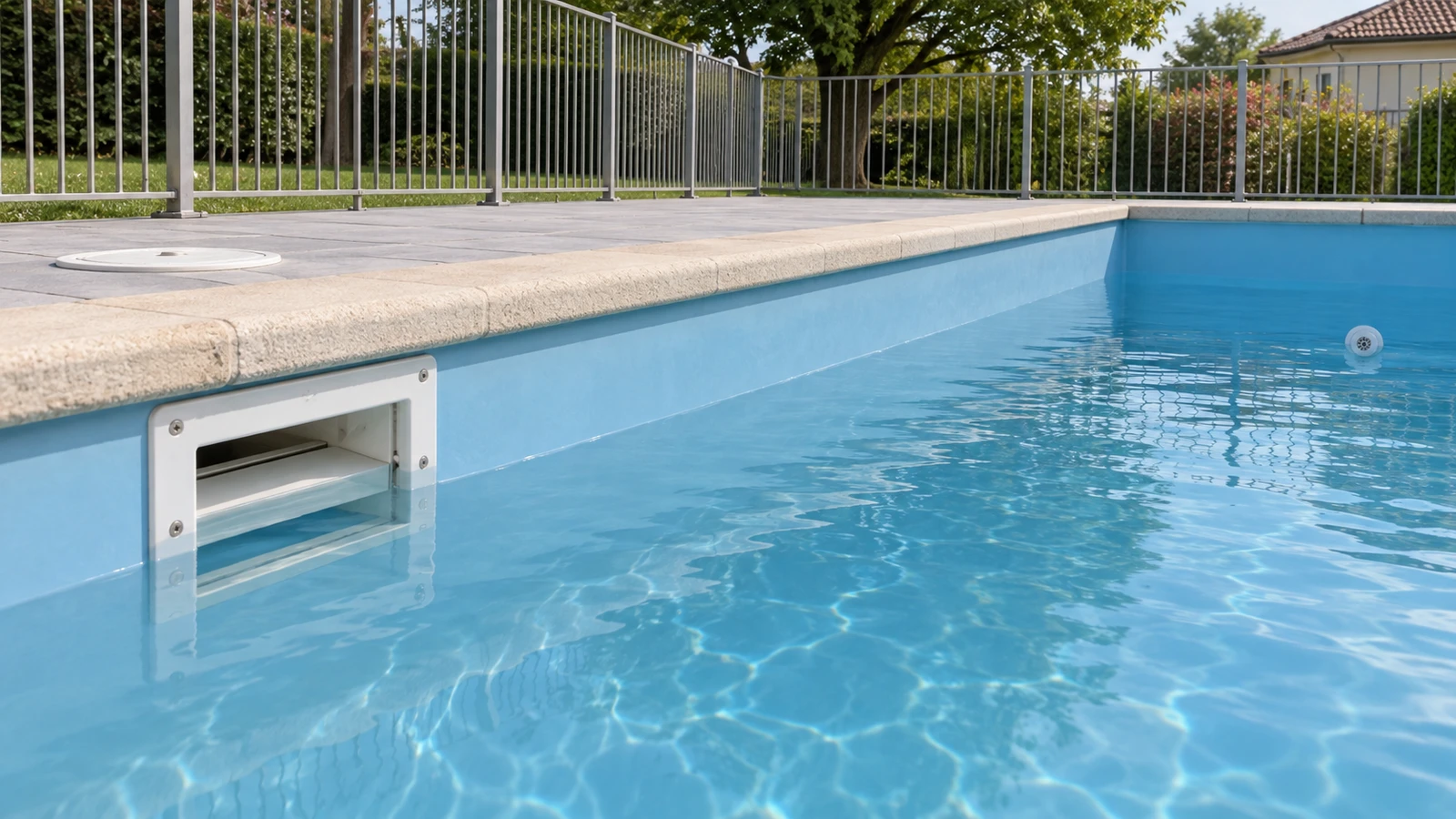 Photo de la zone : Ligne d’eau et skimmers