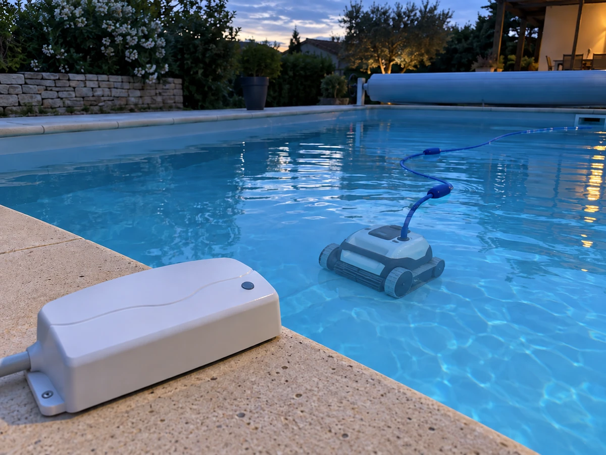 Alarme d'immersion en veille pendant le cycle du robot : photo